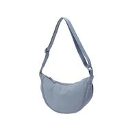 GIYXHU Nylon Fabric Zipper Crossbody Bag For Men And Women, Crescent-shaped Dumpling Under The Armpits, Large Capacity for Daily Use(Color16)