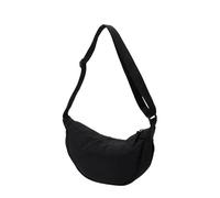 GIYXHU Nylon Fabric Zipper Crossbody Bag For Men And Women, Crescent-shaped Dumpling Under The Armpits, Large Capacity for Daily Use(Color1)