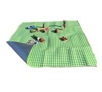 GIYXHU Outdoor Rug Waterproof Camping Mat Outdoor Blanket Beach Mattress Sleeping Pad Aluminum Foil EVA Foam Mat Tent Sleeping Mattress(Yellow,200x200cm)