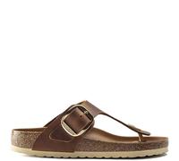 Birkenstock Flip flops / Sandals (Shoes) GIZEH BIG BUCKLE in Brown 7.5