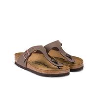 Sandals Birkenstock Gizeh Birko-Flor Birkibuc Marron 44