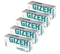 GIZEH Mentho Tip Filter Tips 5 x 200 Items