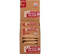 Gizeh Pure XL Slim Filter 10 bags, 120 filters, 6 mm