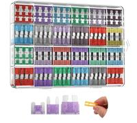 GIZGA 330PCS Car Fuses Kit 110 Standard Fuses +110 Mini Blade Automotive + 110 Micro Fuse with Puller for cars, truck, motorcycles, boats, Camper RV 2A/3A/5A/7.5A/10A/15A/20A/25A/30A/35A/40A