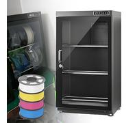 GIZMIT 3D Printer Filament Dryer, 3D Printer Filament Storage Cabinet with Dehumidifier, Industrial Sealed Dehumidifying Cabinet Box Holds for 10-12/15-21 Rolls Nylon/PLA/ABS/TPU 3floor