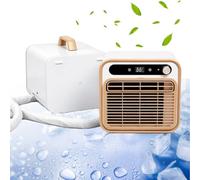 GIZMIT 5000 BTU Quiet Cooling System, Split Portable Air Conditioner, Quiet Split Portable Air Conditioner with WiFi/Remote Control, 12H Timer, 130m³/h Airflow, for Tent, RV, Truck, Caravan RC-2m