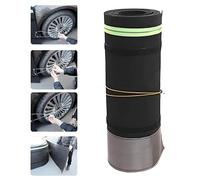 GIZMIT Camper Insulated Skirt, RV Skirting for Travel Trailer RV Skirt Iron Mesh at The Bottom RV Covers, RV Winter Skirting, Easy Installation, No Drilling Required Height80cm-12m