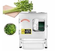 GIZMIT Commercial Scallion Slicer, Spring Onion Chopper, 700RPM Electric Leek Cutting Machine, 1.5-35 mm Thickness and Length are Adjustable, for Pepper, Onion, Coriander C75