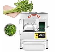GIZMIT Commercial Scallion Slicer, Spring Onion Chopper, 700RPM Electric Leek Cutting Machine, 1.5-35 mm Thickness and Length are Adjustable, for Pepper, Onion, Coriander C75-A