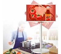 GIZMIT Smart Rolling Tablet TV, 32'' UHD 4K Smart Portable TV, Android 12, Portable Touch Screen Monitor, Large-Capacity Battery, IPS Large Display, Remote Control B-8+128G