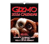 Gizmo/Gremlins - 2026 - A4 Wall Calendar // Nostalgic/Quirky/Christmas/Birthday/Gift Idea/Present/Novelty/Humour/Secret Santa/Year Planner/Office Gift