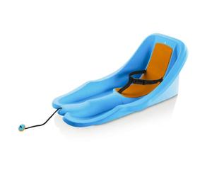 Gizmo Riders Baby Bob Sledge for Toddlers from 6 Months to 3 Years - Children's Sledge with Safety Belt Plastic