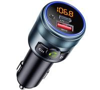 GizmoVine Car FM Transmitter Bluetooth 5.3 Adapter,Wireless Radio Transmitter...