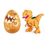 GizmoVine Dinosaur Egg, Surprise Dino Toys Gifts for 2 3 4 5 6 Years Old Boys, Build Your Own Rex, Mini Pet with Roaring Sounds and Lights, Artificial Hand Drawing, Easter for Kids
