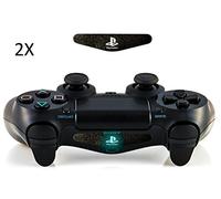 giZmoZ n gadgetZ 2x LED Playstation Logo Bar Decal Sticker For PlayStation 4 PS4 Controller DualShock 5