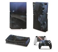 giZmoZ n gadgetZ GNG PS5 Slim Disk Console DV From Starwars Skin Decal Vinal Sticker + 2 Controller Skins Set