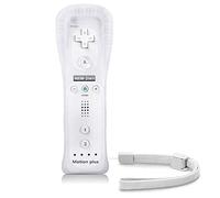 giZmoZ n gadgetZ Motion Plus + Remote Controller Compatible with Nintendo Wii & Wii U built in Sensor White