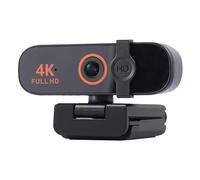 GIZNXBA 4K Webcam For Streaming, High-Precision Autofocus, Noise-Cancelling Mics, USB Webcam With Built-in Privacy Cover, Streaming Camera For Live Commerce/Gaming/Beauty