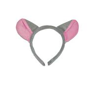 GIZZY® Girls Grey and Pink Mouse Ears on Head band.