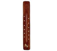 GJ Boon Incense Sticks with Handmade Red Wooden Incense Stick Holder - Bundle (Aromatherapy)