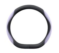 GJBHN Car Steering Wheel Cover for Renault Austral E-Tech PHEV 2024 Breathable Steering Wheel Protector Cover Car Steering Wheel Grip Wrap,Type D- black pink