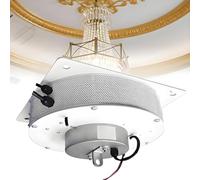 GJBMXSM Electric Chandelier Lift, Chandelier Hoist Lifter, Crystal Chandelier Lift,Heavy Duty Villas Pendant Lamps Lighting Lift, Fixture Installation Cleaning,Steel Wire Rope 6m 70KG(154LBS)