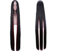 GJBXP Anime Land Of The Lustrous Red Cinnabar Yellow Diamond Green Jade Phosphophyllite Wig Houseki No Kuni Cosplay Wigs Black Hair Black