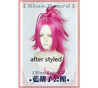 GJBXP Biamoxer Fgo Fate Grand Order Extra Cosplay Wig Francis Drake Long Pink Synthetic Hair For Adult Styled