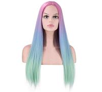 GJBXP Cosplay in Europe and the United States is divided into gradient hair, long straight hair, curly hair, party coloring wigs, curly hair Straight hair