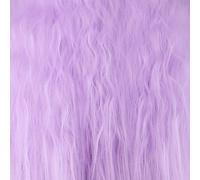 GJBXP Fluffy Red Pink White Orange Green Blonde Brown Curly Wig Synthetic Hair Anime Cosplay Halloween Costume Party Wigs For Women purple