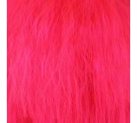 GJBXP Fluffy Red Pink White Orange Green Blonde Brown Curly Wig Synthetic Hair Anime Cosplay Halloween Costume Party Wigs For Women dark pink