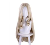 GJBXP Hairpieces Anime Cosplay Wig, Blonde Sexy Hero Hair, Long Curly Hair, High Temperature