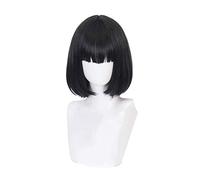 GJBXP Hairpieces Anime Cosplay Wig, Short Straight Hair, High Temperature Silk Teenage Girl Wig Anime Fans Gift