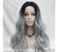 GJBXP Hairpieces European and American Fashion Long Curly Gold Mixed Long Wave Wig Hand-Woven Simulation Scalp Boutique Wig Foreign Trade Original H