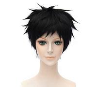 GJBXP Hairpieces Short Slight Fluffy Tail Anti Warping Wig, for Touken Ranbu Online Atsushi Toushirou Anime Cosplay Wig, 30CM