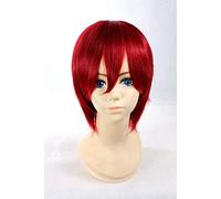 GJBXP Hairpieces Short Straight Wig, Hiiro No Kakera Onizaki Takuma, for The Halloween Party Anime Cosplay Wig, 35CM