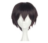 GJBXP Hairpieces Unisex Short Brown Boy Male Teens Anime Fans Comic Exposition Festival Cosplay Party Wigs