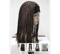 GJBXP Hairpieces Wig Female Gradient Manual net red Small dice Personality Reggae Europe and The Real Stage Performance Vibrating African Dirty Brown-e