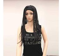 GJBXP Hairpieces Wig Female Gradient Manual net red Small dice Personality Reggae Europe and The Real Stage Performance Vibrating African Dirty Black