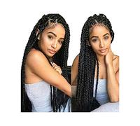 GJBXP Hairpieces Women's Wig Set, European and American Wigs Women's Front Lace Chemical Fiber Small Wig A