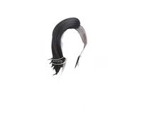 GJBXP Japanese Anime! Tokyo Ghoul Cosplay Wig Short Long Mixed Color Role Play Wig Halloween Short Wig