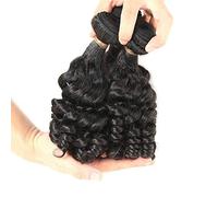 GJBXP Raw Brazilian Fummi Bouncy Curly Human Hair Remy Hair True wig 10inch