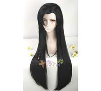 GJBXP Xie Lian Cosplay Wig Tian Guan Ci Fu Black Long Cosplay Wigs Hua Cheng Hair Wig 2