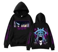 GJDNCIQ Hot Game Solo Leveling Merch Hooded Women Men Fashion Casual Hooded Sweatshirts Pullovers (Black,M)