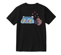 GJDNCIQ Hunter Tiger T-Shirt - Kpop Demon Hunters Graphic Tee - Unisex Streetwear Merch for Fantasy Idol Fans (Black,XXL)
