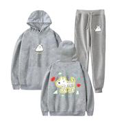 GJDNCIQ James Marriott Halloween Jasper In The Dark Hoodies Suit Man/Woman Hip Hop Hoodies Fans Sweatshirts Printed Casual (Gray,3XL)