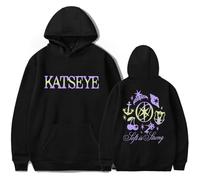 GJDNCIQ Katseye Merch Soft is Strong Hoodie Man/Woman Sweatshirts Printed Casual Clothes (Black,XS)
