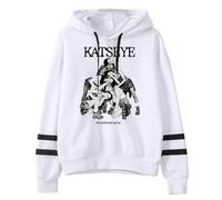 GJDNCIQ Katseye Tour Merch Hoodies Pocketless Parallel Bars Sleeve Sweatshirt Woman Man Clothes (White,L)