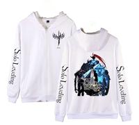 GJDNCIQ Solo Leveling 2025 Vintage 90s Hoodie Men and Women Harajuku Hip-hop Sports Outwear Spring Sweatshirt Pullover (White,XL)