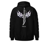 GJDNCIQ Solo Leveling Katana Dagger Kasaka's Venom Fang Arise Hoodies Man/Woman Sweatshirts Printed Casual Clothes (Black,3XL)